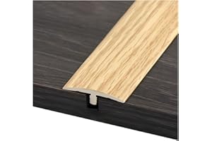 Self Adhesive PVC Floor Transition Strip, 4cm Wide Floor Flat Divider Strip, Exquisite Wood Grain Design Floor Gap Cover Stri