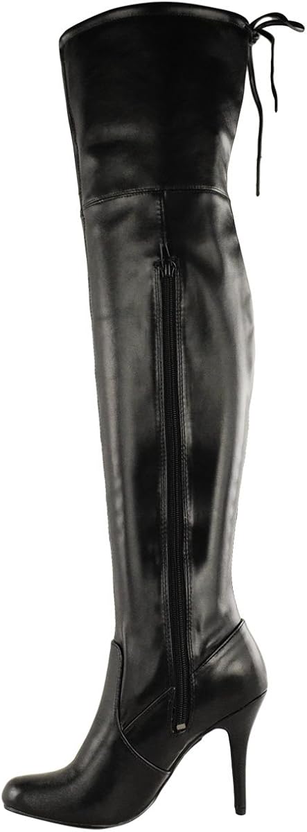 thigh high boots for big feet