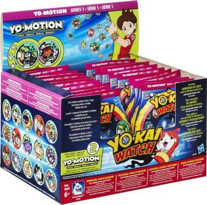 Yo-Kai Yo-Motion SEASON 2 Series 1 Medals - Case of 24 Blind