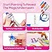 Kiddable Aqua Magic Mat, Large Kids Water Drawing Mat 6 Colors, Pens, Stencils and More! Fun Toy Girls, Boys, Toddlers Water Writing Pad, an Educational Gift for Kids!