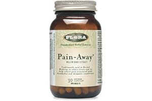 Flora Health Pain-Away - Willow Bark Extract �C Original Source of ASA Traditionally Used in Herbal Medicine, Natural Way to R