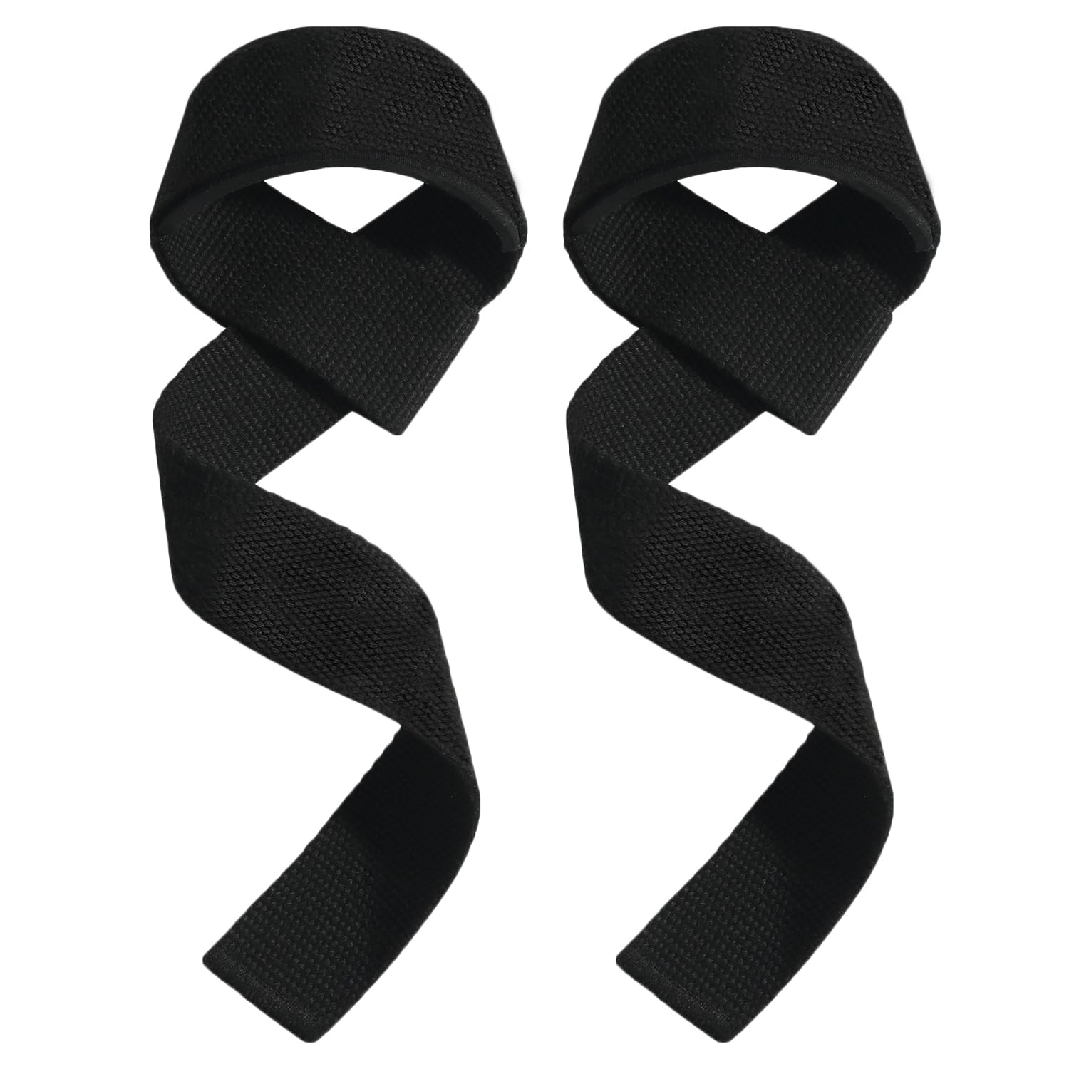 JOOTUEPO Weight Lifting Straps, Wrist Supports Bodybuilding Powerlifting Fitness Grips, Heavy Duty Gym Bodybuilding Straps Power Deadlift Barbells Non Slip Exercise