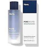 Hero Cosmetics Pore Release Blackhead Clearing Solution, 3.38 Fl Oz | Blackhead Remover Toner; Exfoliating 2% Salicylic Acid Toner Featuring AHA, BHA, and PHA; Acne Treatment
