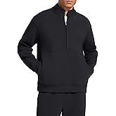 G4Free Smoofit Fleece Sweatshirts for Men Half Zip Mock Neck Pullover Casual Fashion Sweat Shirt with Pocket Fall Winter