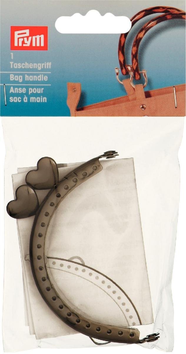 Prym Bag Fastening Linda, Dark Silver