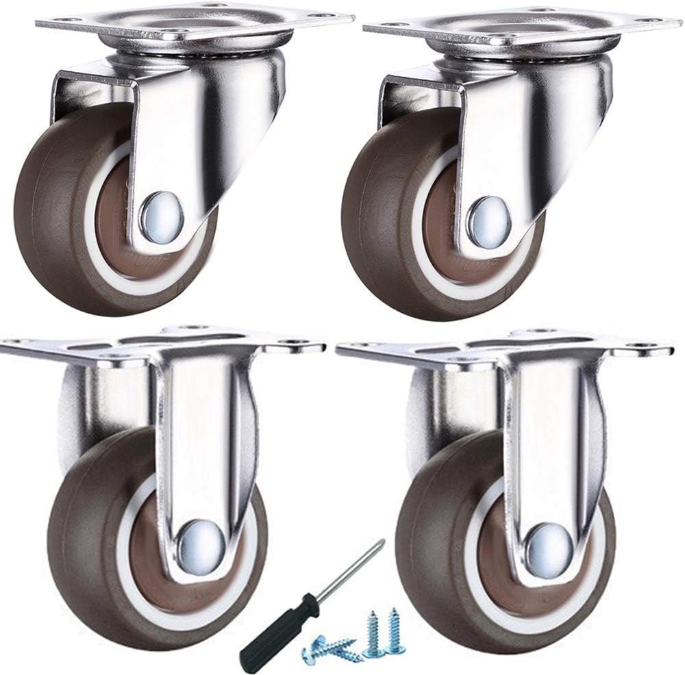 Swivel Castors For Furniture Castor Wheels, Diameter 28Mm/31Mm/38Mm