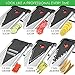 Mandoline Vegetable Slicer w/ 6 Blades - Cutter and Julienne, Food Hand Chopper, Cheese Grater Stainless Steel. Cut Resistant Gloves, 12 Piece Set.