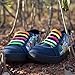 HOMAR No Tie Shoelaces for Kids and Adults - Best in Sports Fan Shoelaces - Waterproof Silicone Flat Elastic Athletic Running Shoe Laces with Multicolor for Sneaker Boots Board Shoes and Casual Shoes