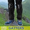 Macksi-Outdoor-Unisex-Waterproof-Camping-Hiking-Gaiters-High-Leg-Cover-1pair-with-a-Free-Shoe-Bag