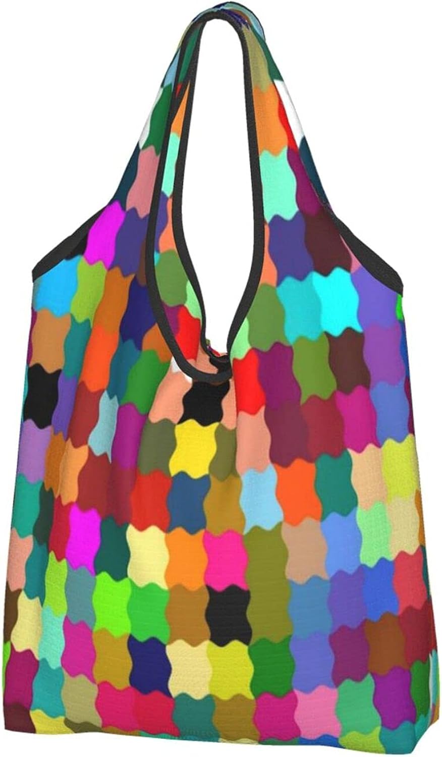 Bolsas de compras para mujer, reutilizables, plegables, ecológicas