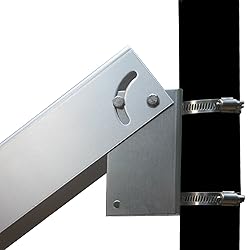 Solar Panel Pole Mount Kit Single Arm Pole-Wall