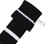 Scott Edward Knit Golf Wood Head Covers Set of 4 Black White Stripes 460CC view 7