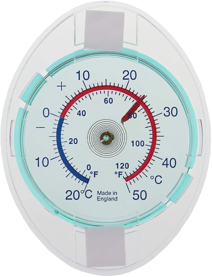 Outside Window Thermometer Read Outdoor Temperature From Indoors With