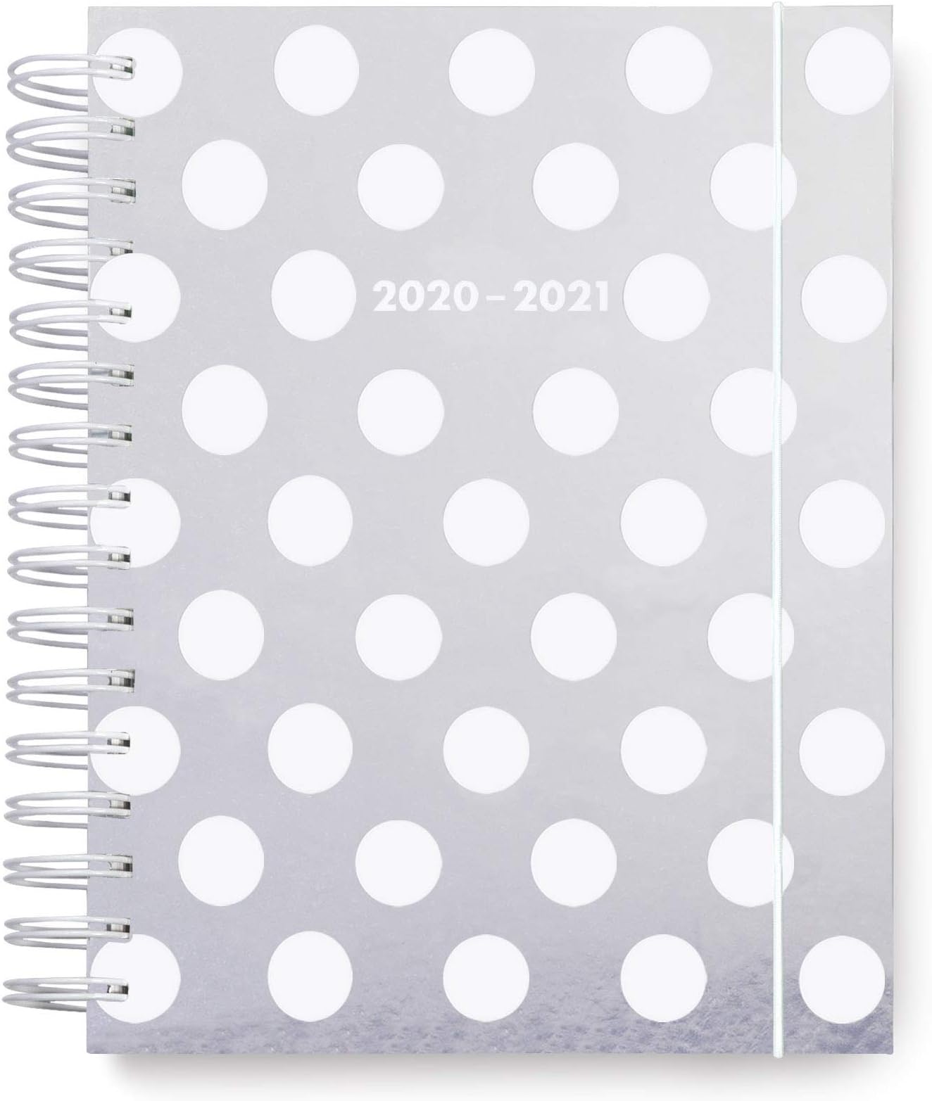 Kate Spade New York Large 2020-2021 Planner Weekly & Monthly, 17 Month Hardcover Diary Dated Aug 2020 - Dec 2021 with Stickers, Pocket, Tab Dividers, Notes/Holiday Pages, Jumbo White Dot