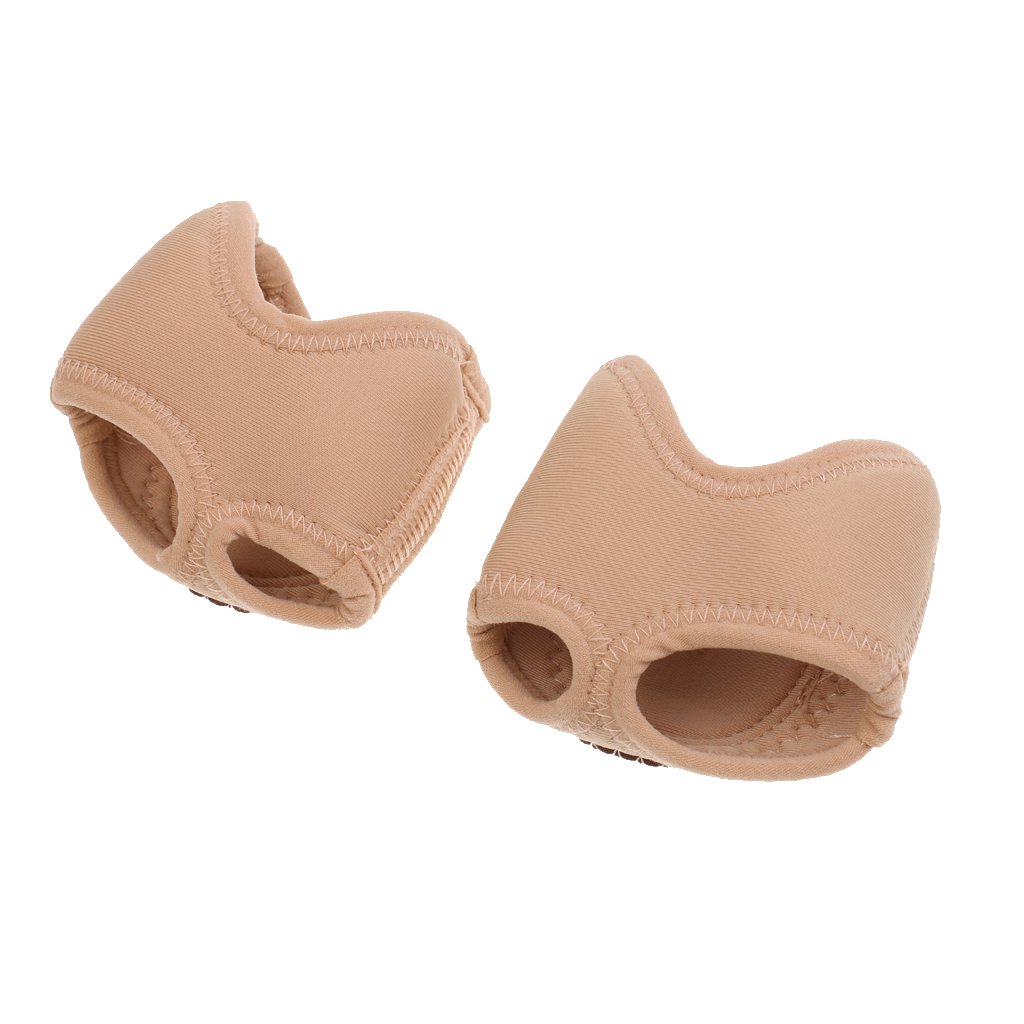 magideal neoprene half sole dance shoes foot thong ballet rhythmic gymnastics slipper