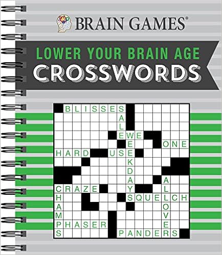 Brain Games - Lower Your Brain Age - Crosswords Brain Games - Lower Your Brain Age - Crosswords