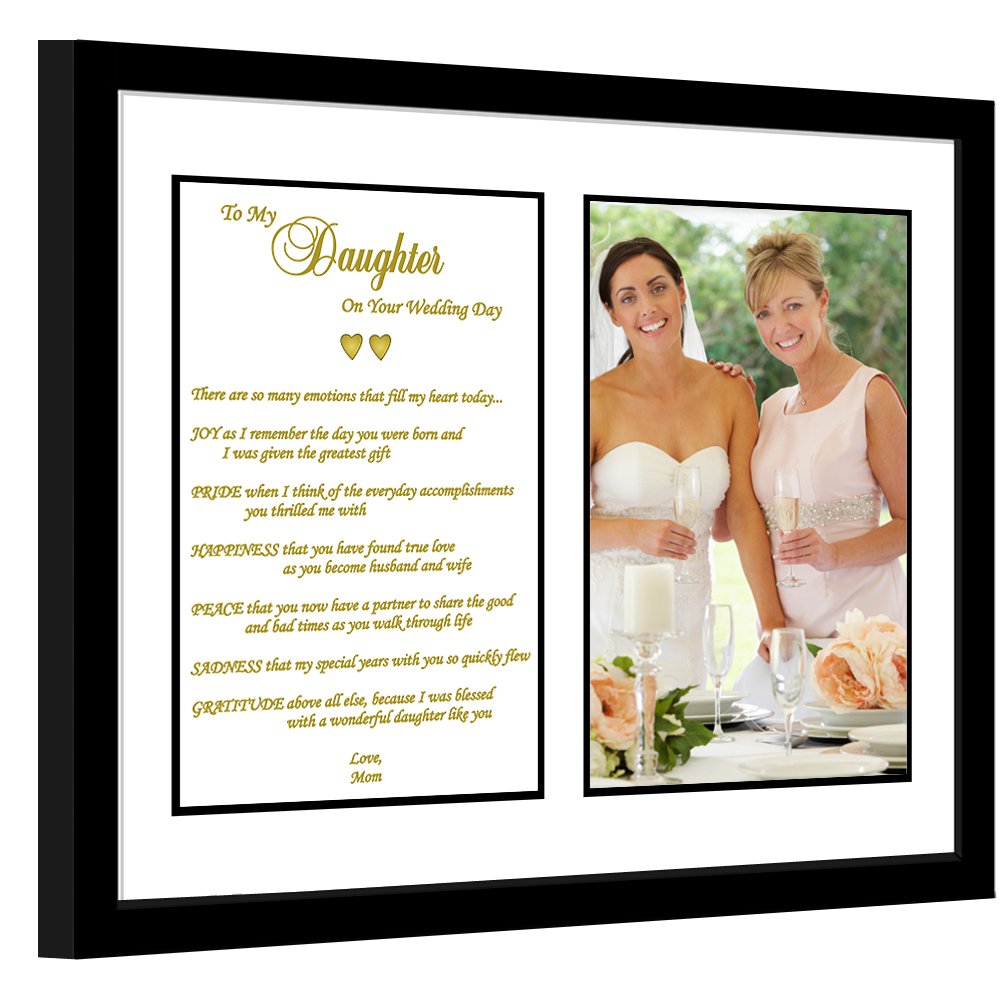 mother daughter wedding frame