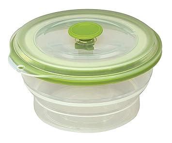 iSi Flexline Plegable Silicona Lata/ - Recipiente hermético/para ...