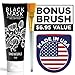 Charcoal Peel Off Mask Blackhead Remover Mask - MADE IN USA - 3 oz - 50% MORE Black Mask Purifying Peel Off Face Mask