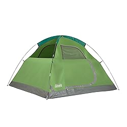 Coleman Sundome Camping Tent with Rainfly, 2/3/4/6