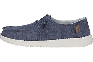 HEYDUDE Hey Dude Women's Wendy Chambray Lace-Up Loafer
