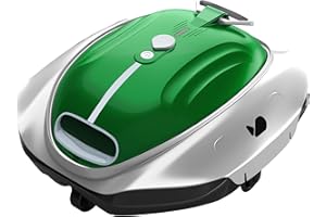 BUBLUE Bubot 300P Cordless Pool Vacuum, Robotic Pool Cleaner with Superior Suction, Increased Capacity, Fasting Charging, 90Mins Running Time, Ideal for Above-Ground Flat Pool up to 850 Sq.ft