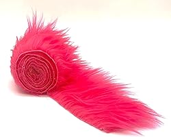 Craft Faux Fur Fabric Pre Cut Rolls - 6"x60" Fur