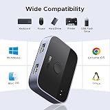 UGREEN USB 3.0 Switch 2 In 2 Out 2 Computers Share Keyboard Mouse Printer view 6