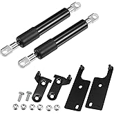 X AUTOHAUX Truck Tailgate Assist Pickup Truck Lift Support Kit for Toyota Hilux 8th Pickup 2015-2023 Black