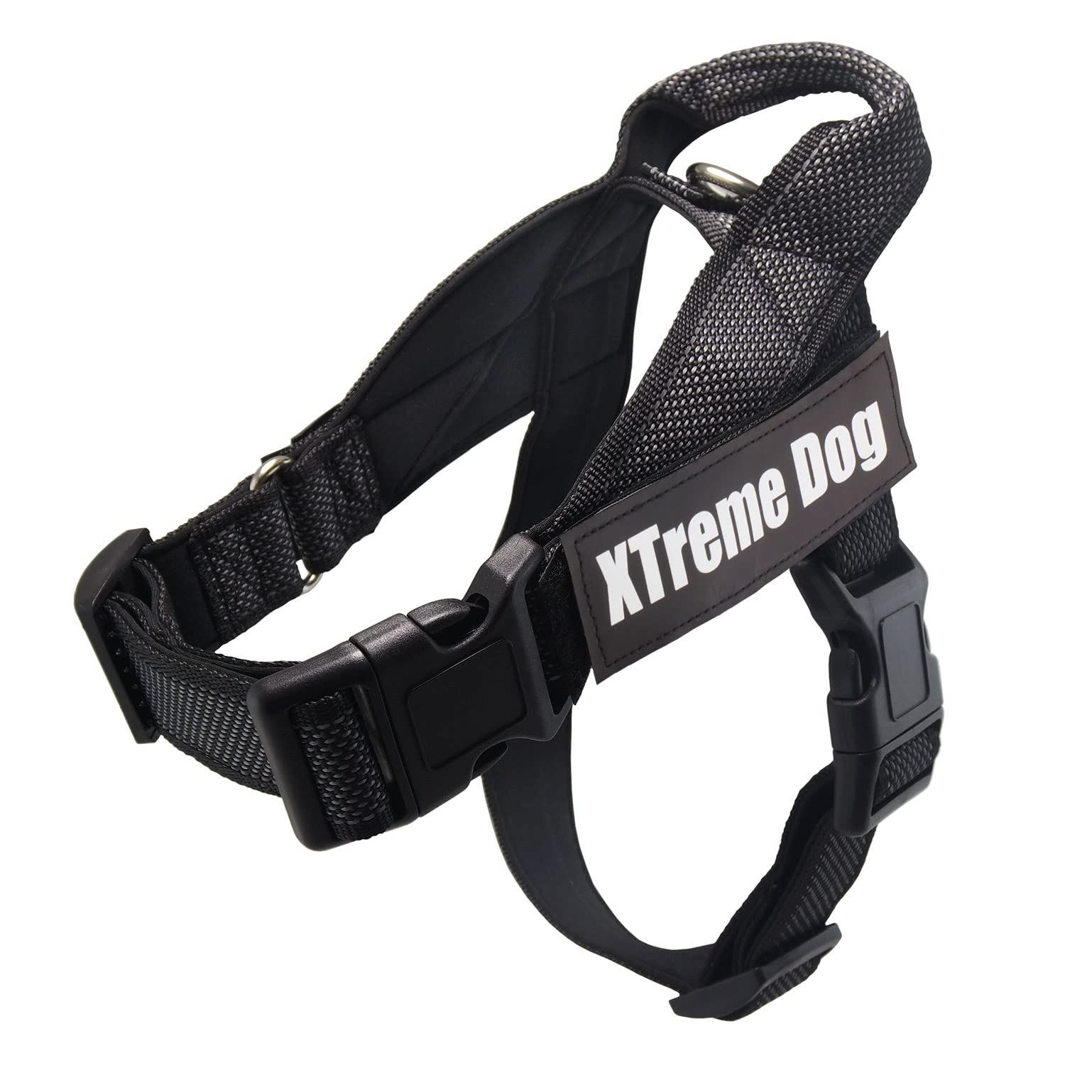 Arquivet 17725 Xtreme Classic Dog Harness, Black, L (63-81 cm)