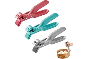 3 Pcs Hot Plate Grippers,Multi-Function Anti-Scald Bowl Clip, Anti-Scald Bowl Dish Grippers for Kitchen (3pcs)