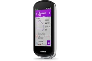 Garmin Edge® 1040 Solar, GPS Bike Computer with Solar Charging Capabilities, On and Off-Road, Spot-On Accuracy, Long-Lasting Battery, Device Only