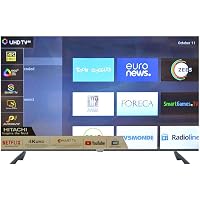 Hitachi 140 Cm (55 Inch) 4K Ultra HD Smart LED TV LD55HTS08U (Black) (2019 Model)