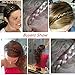 MERRYLIGHT Women's Adjustable Elastic Hair Band Braided Hair Headbands (Light Gold Blonde-863)