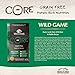 Wellness CORE Dry Dog Food, Grain-Free, High Protein, Natural, Wild Game Duck, Lamb, Wild Boar, & Rabbit Recipe, (12-Pound Bag)