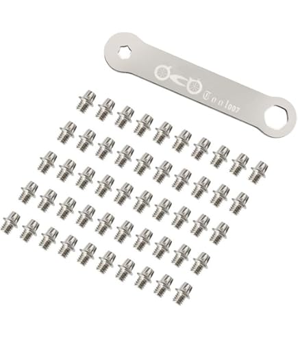 Bike Pedal Bolts Screw, 51pcs Stainless Steel Bike Pedal