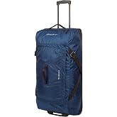 Eddie Bauer Traverse Luggage | Roller Wheels | Telescoping Handle | Travel | Vacation | Ripstop Nylon - Medium Indigo, 31"