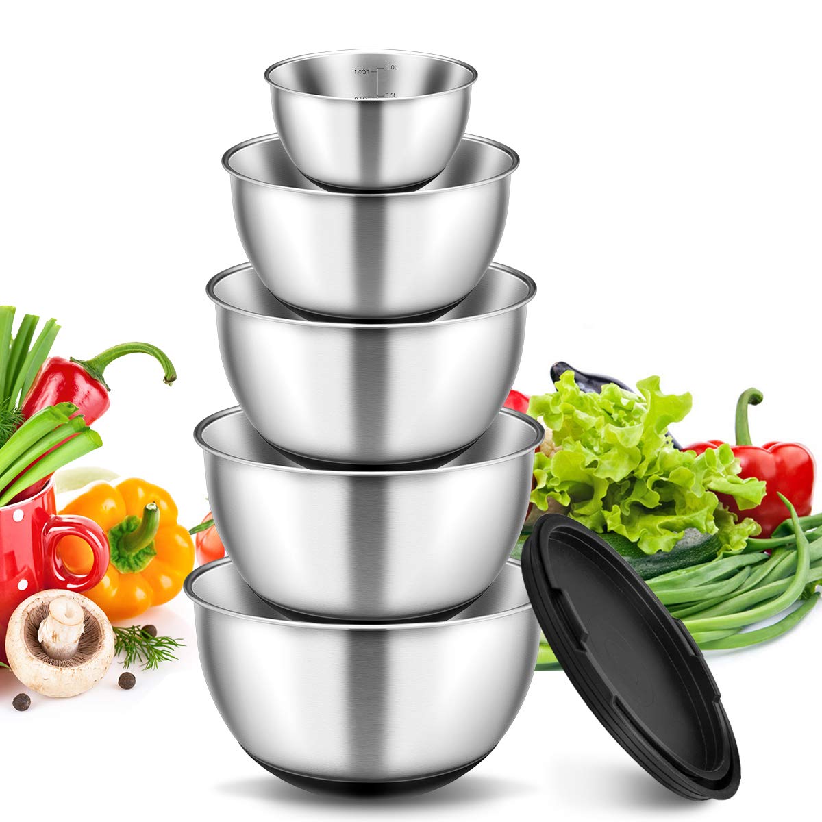 Best Stainless Steel Kitchen Aid Mixing Bowls
