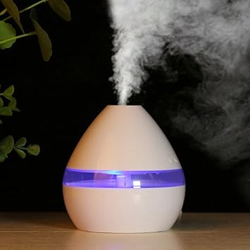 Amazon Com Qiuue Air Aroma Essential Oil Diffuser Led Ultrasonic Aroma Aromatherapy Humidifier Mini Essential Oil Aromatherapy Machine White