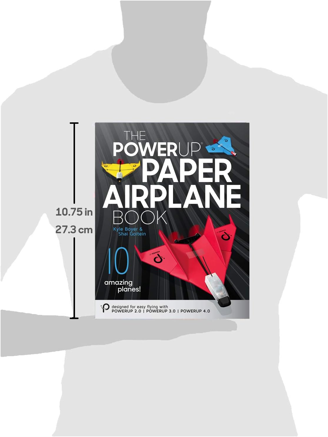 POWERUP Paper Airplane Book: The Ultimate Paper Airplane Guide- Designed for POWERUP 2.0 & 4.0 Powered Paper Planes-10 Innovative Designs with Video Instructions-for Kids Hobbyists - Image 5