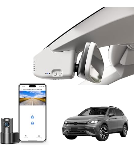 Fitcamx Dashcam Compatible avec VW Tiguan 2016-2024 | FindTheDeal