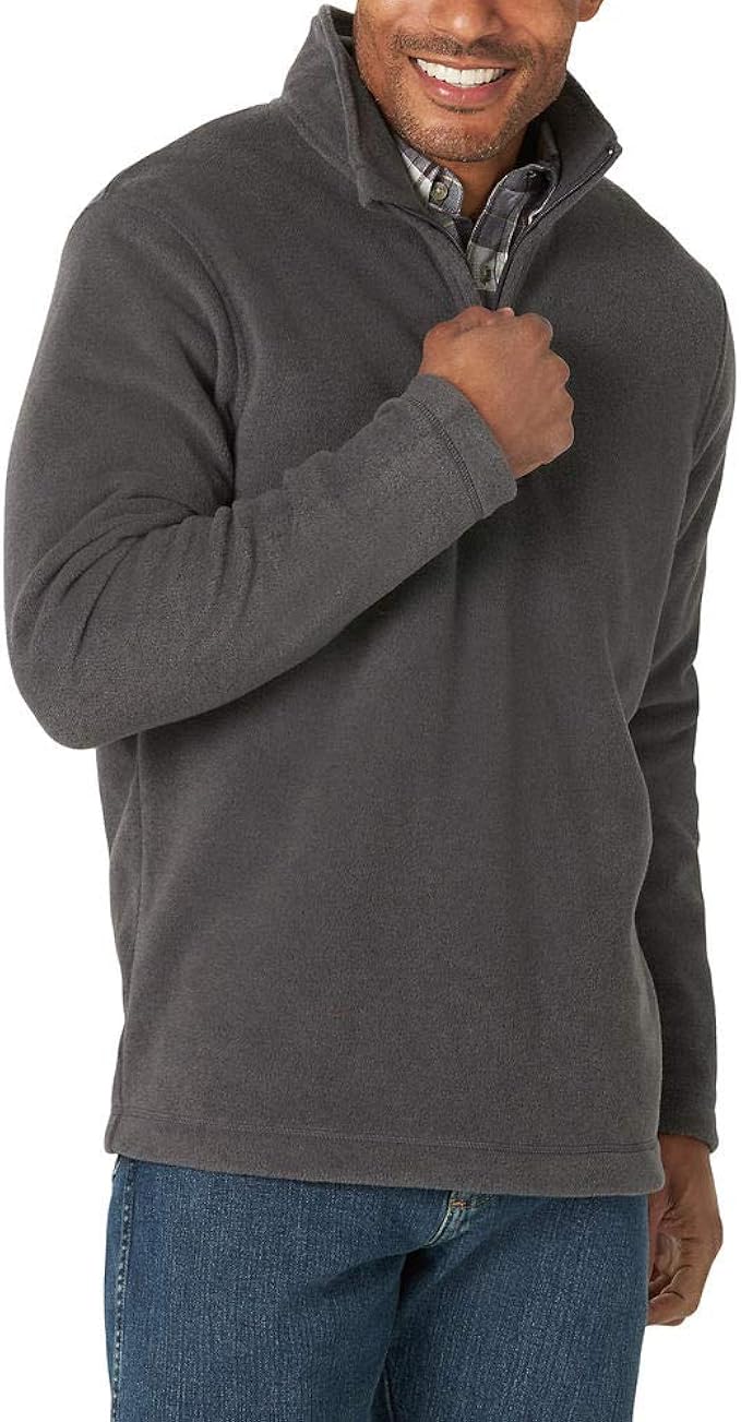men's sweater fleece quarter zip