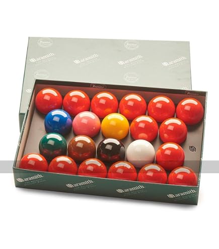 Amazon.com : Aramith Standard Full-Size Snooker Balls (2 and 1/16