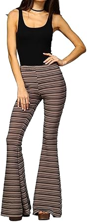 aztec bell bottom pants