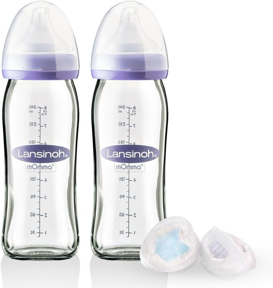 lansinoh glass bottles