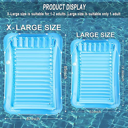 Inflatable Pool Floats Pool Lounger Raft Floats for Adults, Blow Up