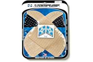 STOMPGRIP Volcano Tank Grips (CLEAR) for 13-23 HONDA CBR600RR