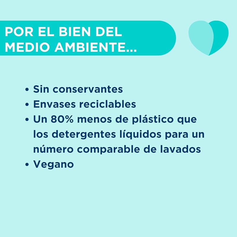MAGIC LEAVES Detergente para máquina de lavar em folhas coloridas | 20 folhas