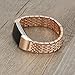 bayite Metal Bands Compatible Fitbit Charge 2, Replacement Accessories Bracelet, Rose Gold