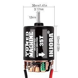 INJORA 540 Brushed Motor 35T Waterproof Motor for